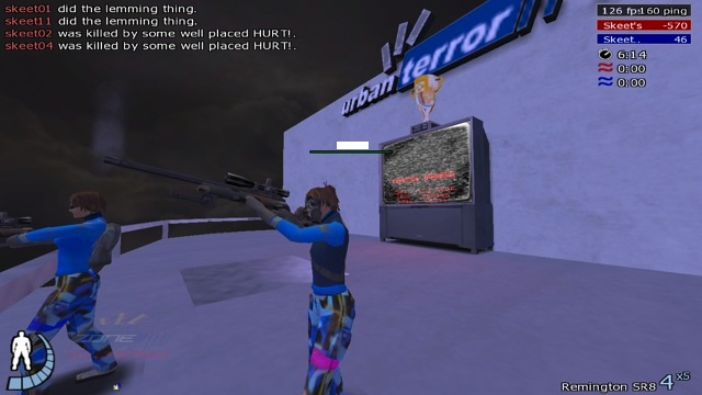 Clay pigeon shooting 1